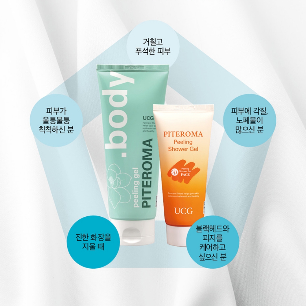 3초 때박살 피테로마 64종 콜라겐 때비누 스크럽 페이스 필링 바디스크럽 파우치 - 상세 이미지 5