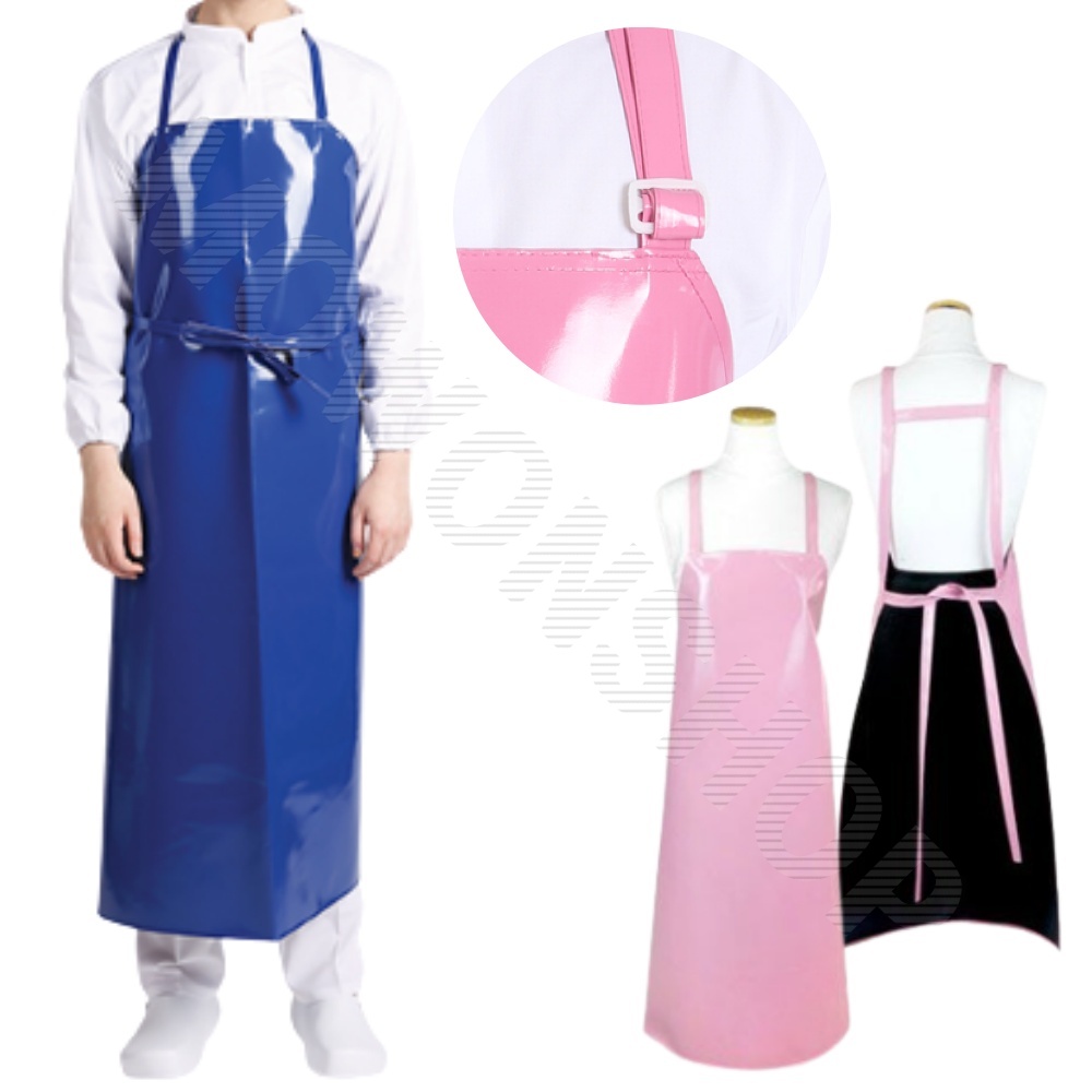 방수용 앞치마 정육 수산시장 우레탄 남자 방수 H 특대 BL