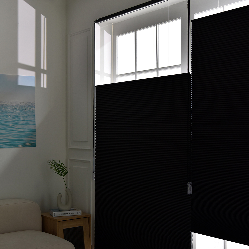 아라크네 암막허니콤블라인드 원코드 벌집 쉐이드 거실 40x40