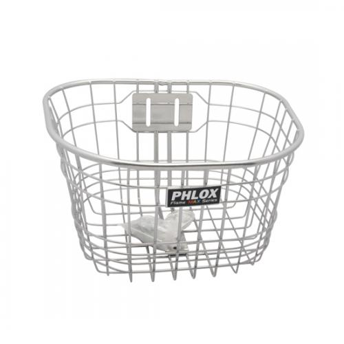 [한국자전거총판]자전거바구니 원형 바구니[받침대포함]