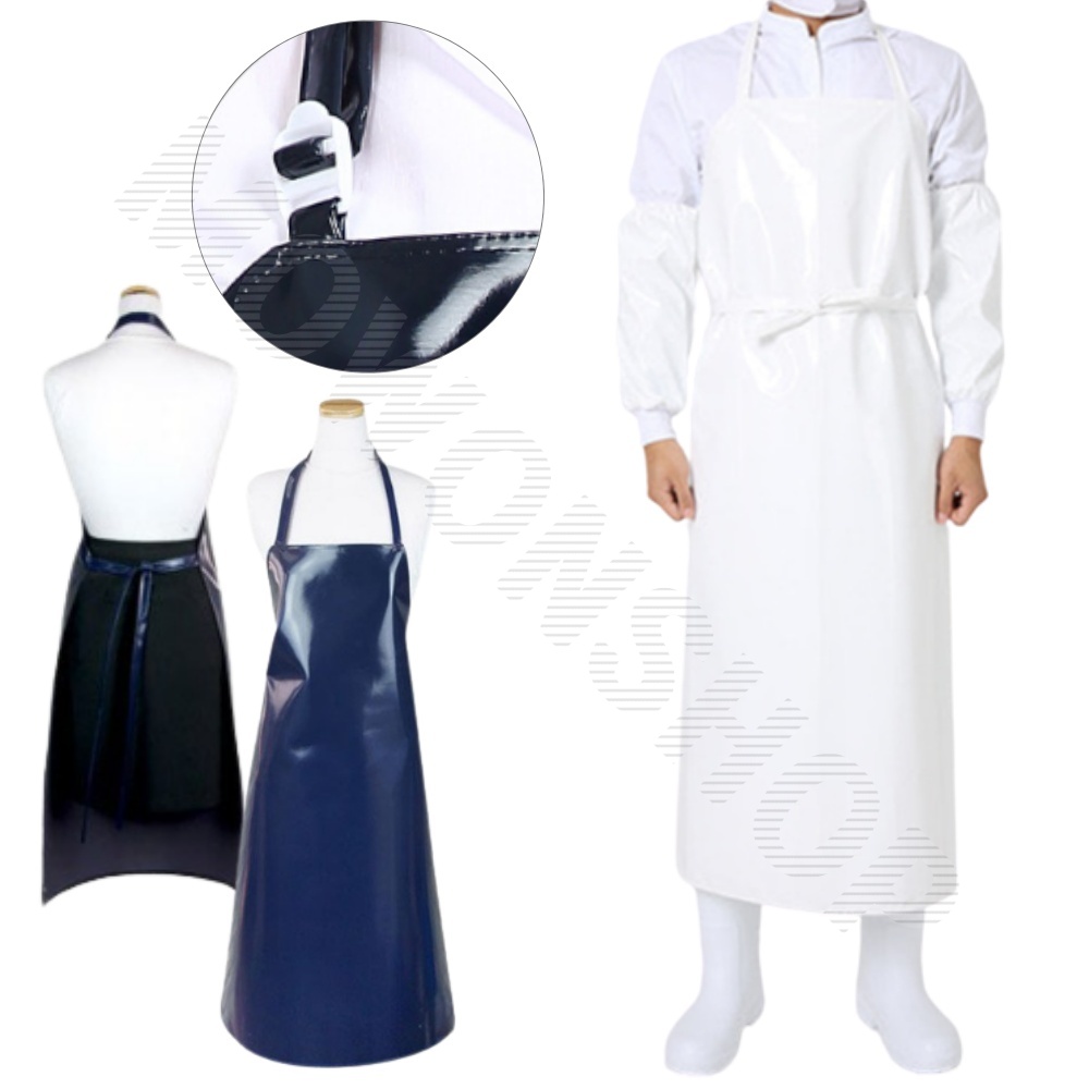 방수용 앞치마 정육 수산시장 우레탄 남자 방수 특대 WT