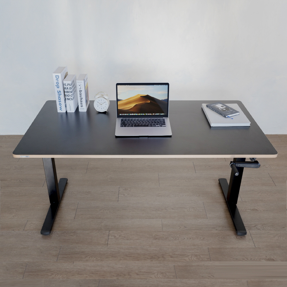 핏쳐 수동식 모션 데스크 스탠딩책상 커스터마이징 M1 PLUS 높이조절책상