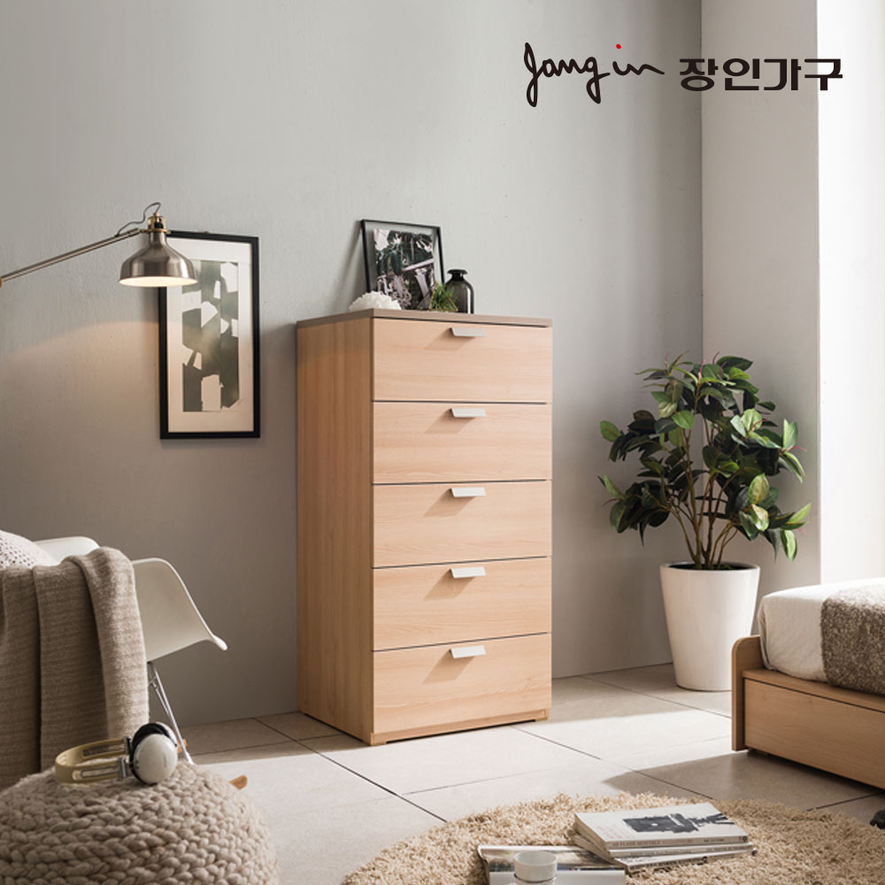 장인가구 노트 600 5단 서랍장 - 메인 이미지