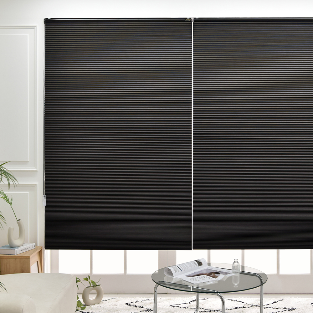 아라크네 암막허니콤블라인드 원코드 벌집 쉐이드 거실 40x40