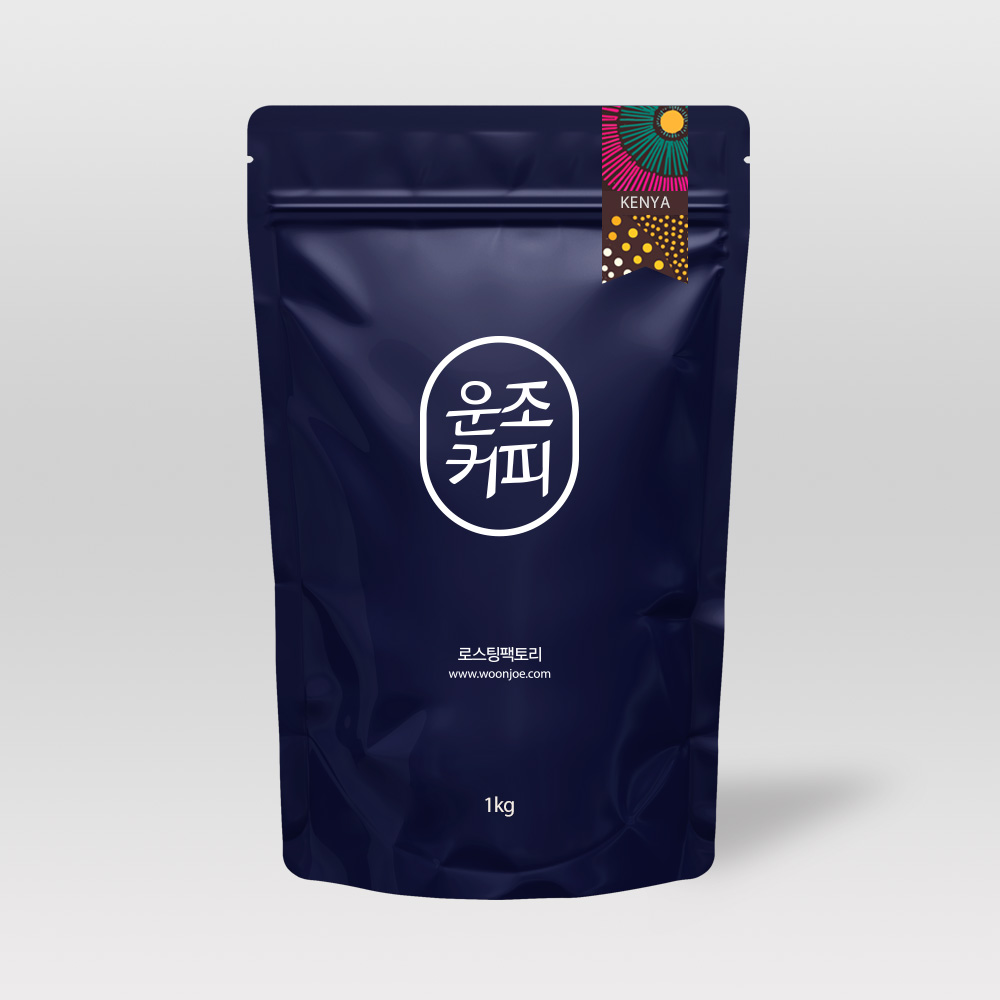 운조커피 케냐AA 오타야 칭가 퀸 TOP 1kg 원두 커피 분쇄안함 - 상품 이미지