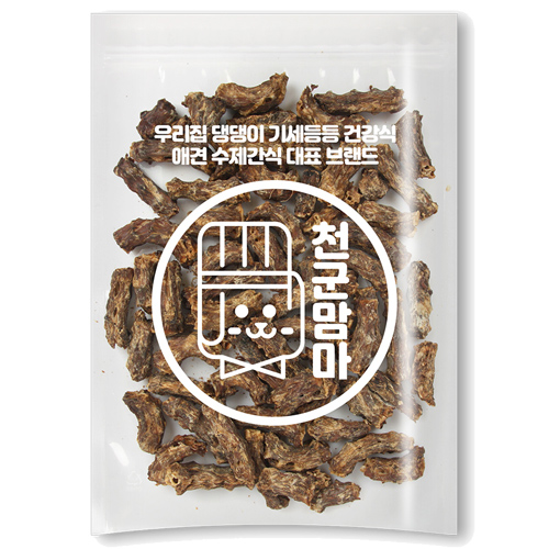 강아지수제간식 대용량 국내제조 오리목뼈, 500g, 1개 - 메인 이미지