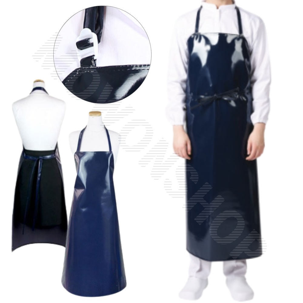 방수용 앞치마 정육 수산시장 우레탄 남자 방수 특대 NV