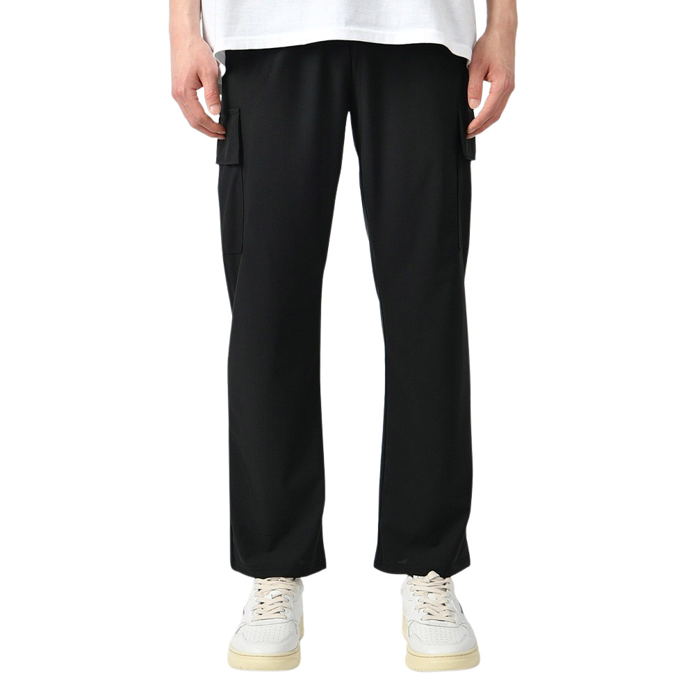 남자 카고팬츠 남성 여름바지 시원한 아이스 쿨 와이드 스판 밴딩 팬츠 - 상세 이미지 5