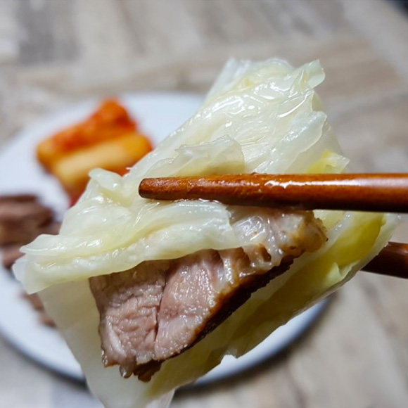 100% 국산 전라도 백김치 시원한 국물 배추 물김치 2kg - 상세 이미지 3