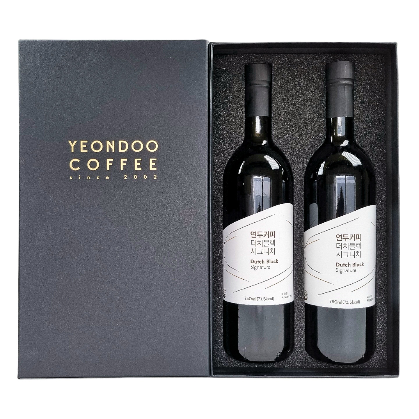 콜드브루 원액 더치커피 선물세트 답례품 커피선물 750ml 2병 - 메인 이미지