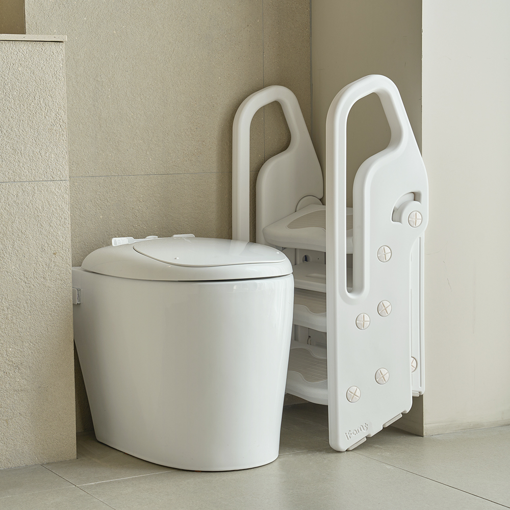 아이팜 접이식 2단 3단 스마트 손잡이 유아 디딤대 아기계단