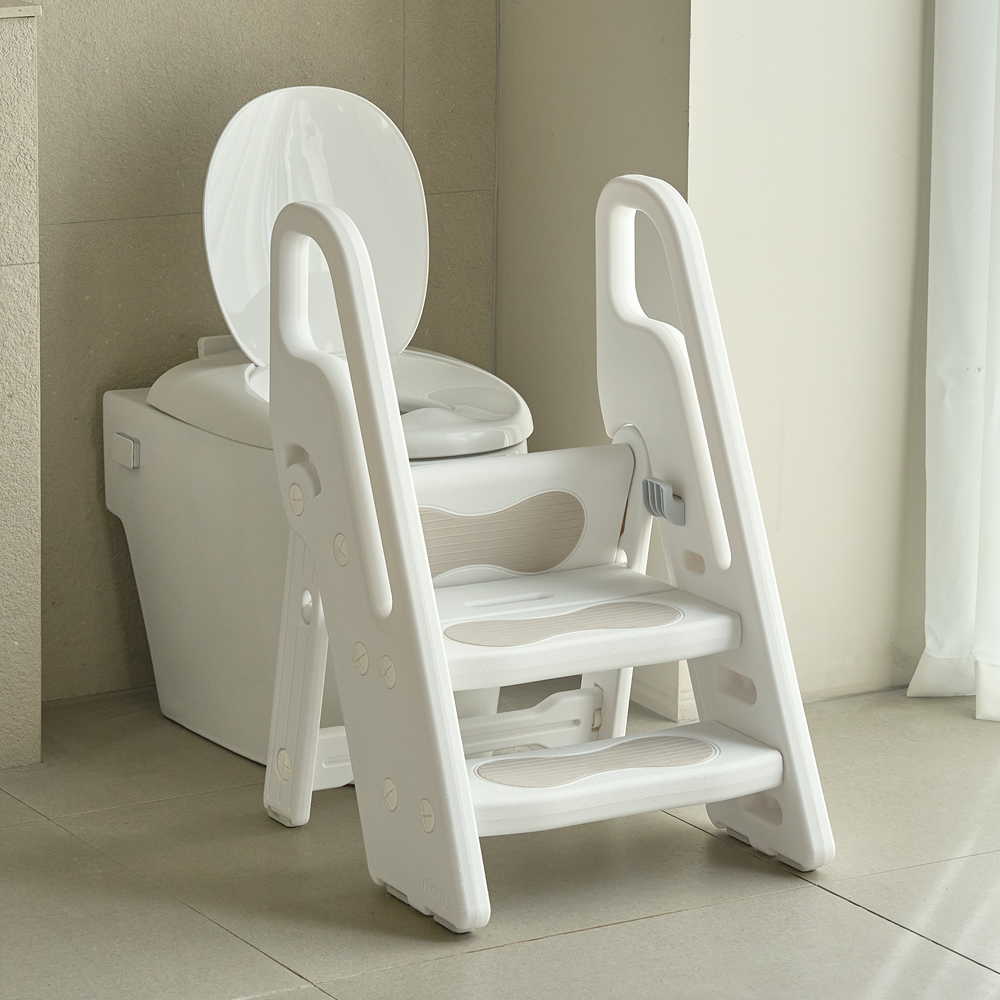 아이팜 접이식 2단 3단 스마트 손잡이 유아 디딤대 아기계단