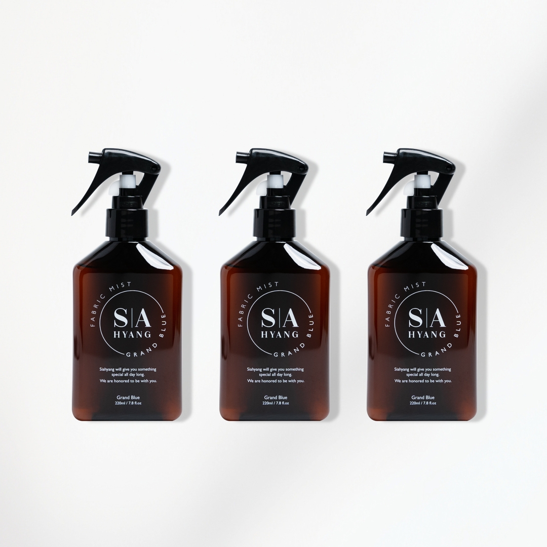 시아향 섬유향수 패브릭미스트 룸스프레이 겸용 시그니처라인 220ml 3개