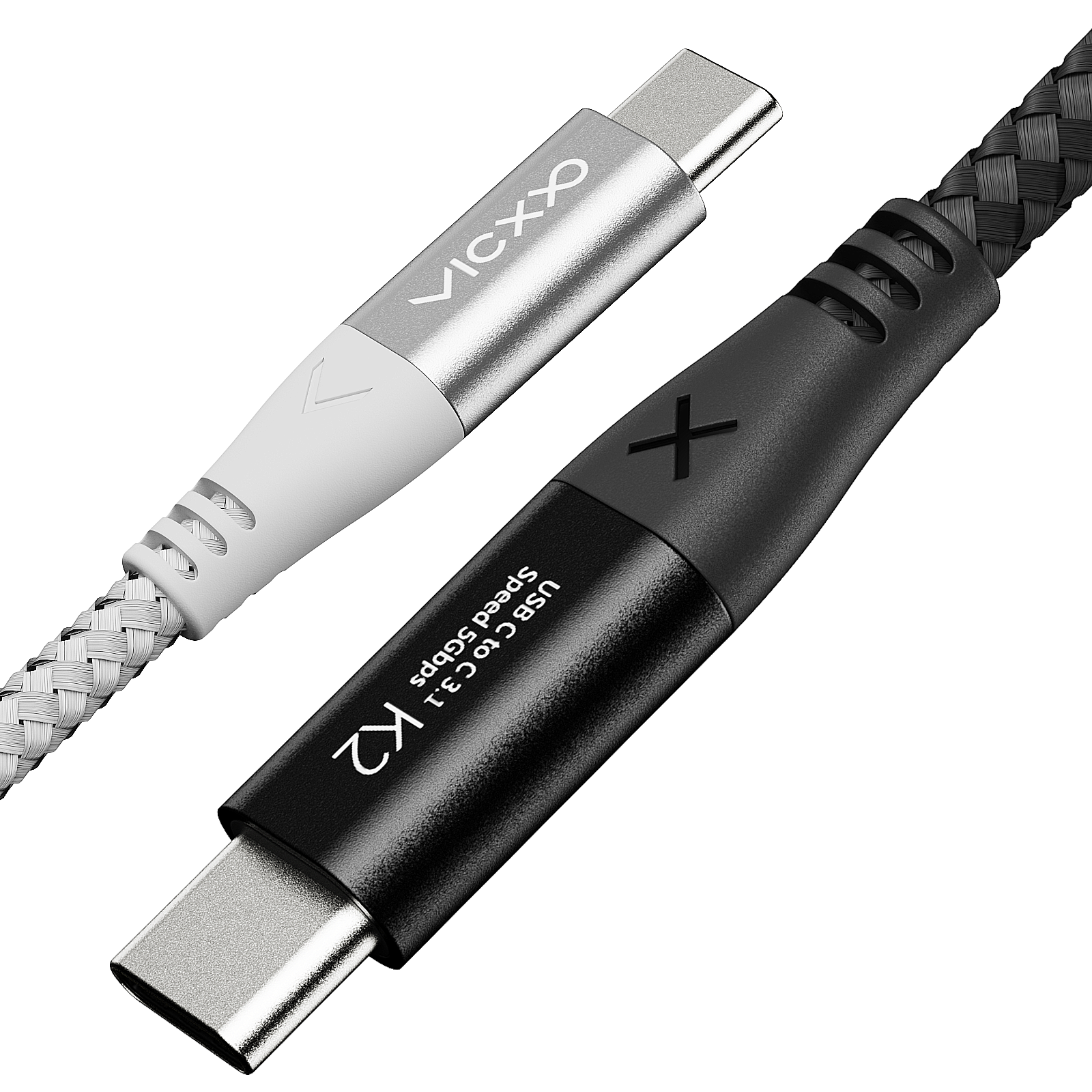 빅쏘 PD 60W C to C 타입 고속충전 케이블 K2 25cm