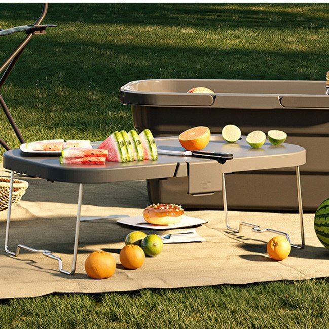 캠핑보조테이블 행사 행사용 캠핑용 접이식 캠핑간이테이블
