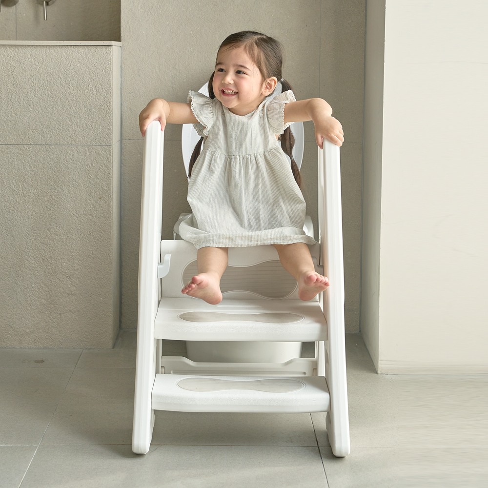 아이팜 접이식 2단 3단 스마트 손잡이 유아 디딤대 아기계단