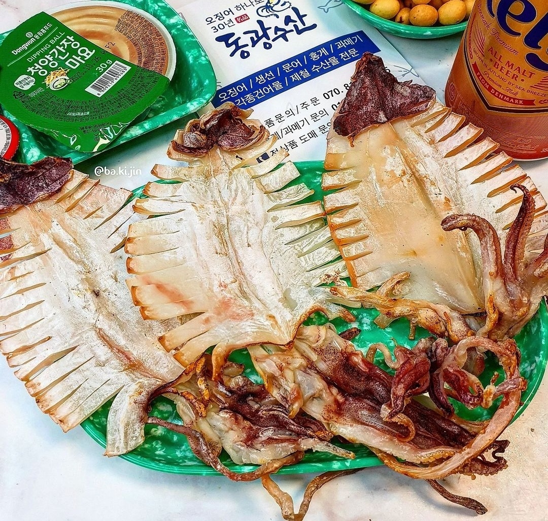 마른한치 한치 반건조한치 5마리 10마리 이미지 2