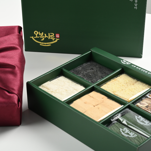 생생정보 떡집 선물세트1호 선물용 답례떡 인절미 쑥떡 약밥 - 상세 이미지 2