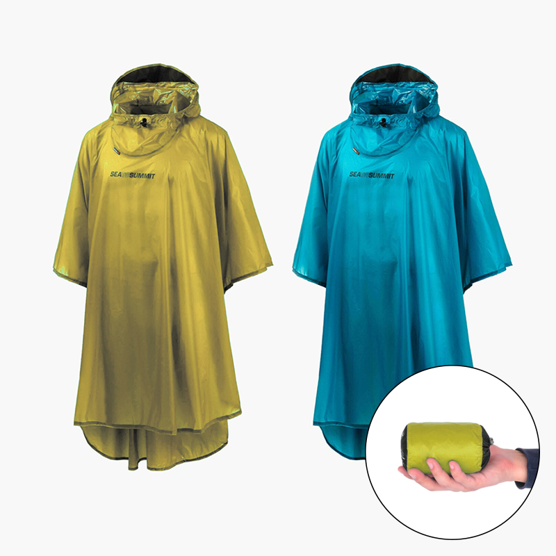 씨투써밋 울트라실 나노 판초 우비 경량 백패킹 등산 우의