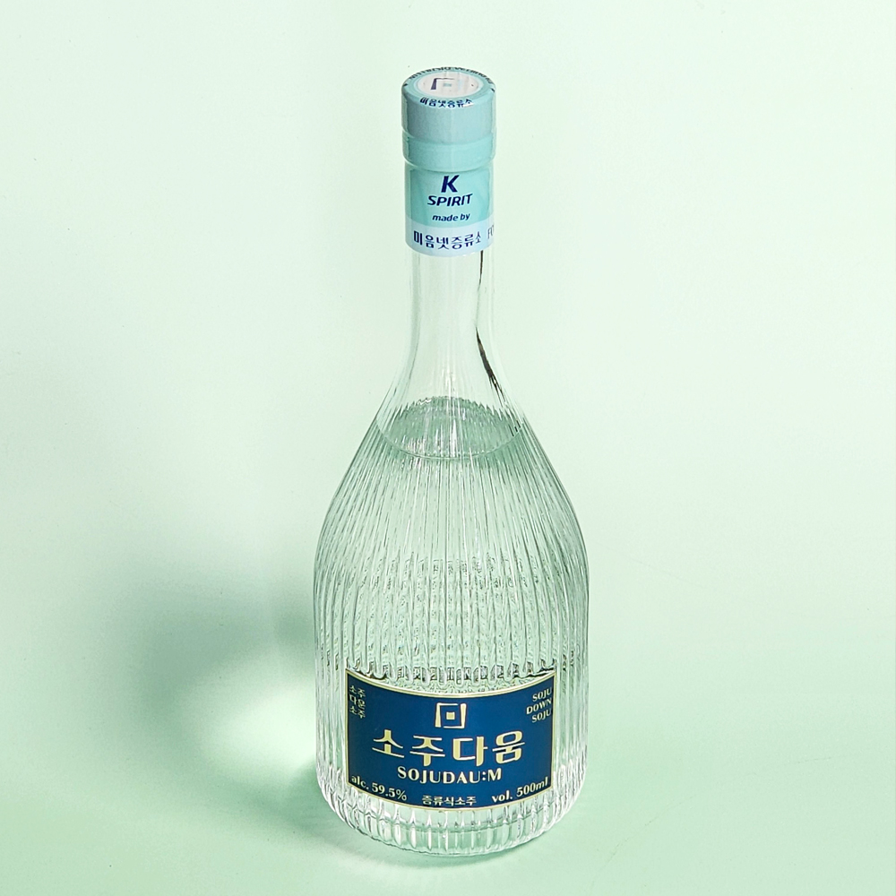 소주랩소디 출연 미음넷증류소 소주다움 59.5% 500ml 프리미엄 증류식소주 1병 - 상세 이미지 4