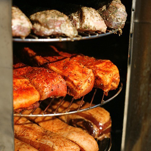 뉴테크캠쿡 통돼지바베큐 특대형훈제그릴 가스그릴 훈연기 멀티쿡 N-200