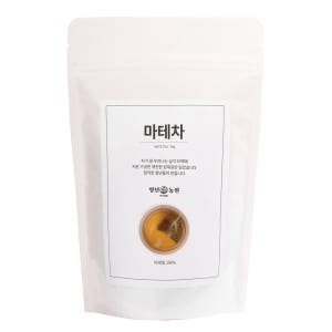 [청년농원] 마테차 태양의 마테 효능 무카페인 생분해 마테 티백 맛있게 먹은 솔직 후기 - 상품 이미지 3