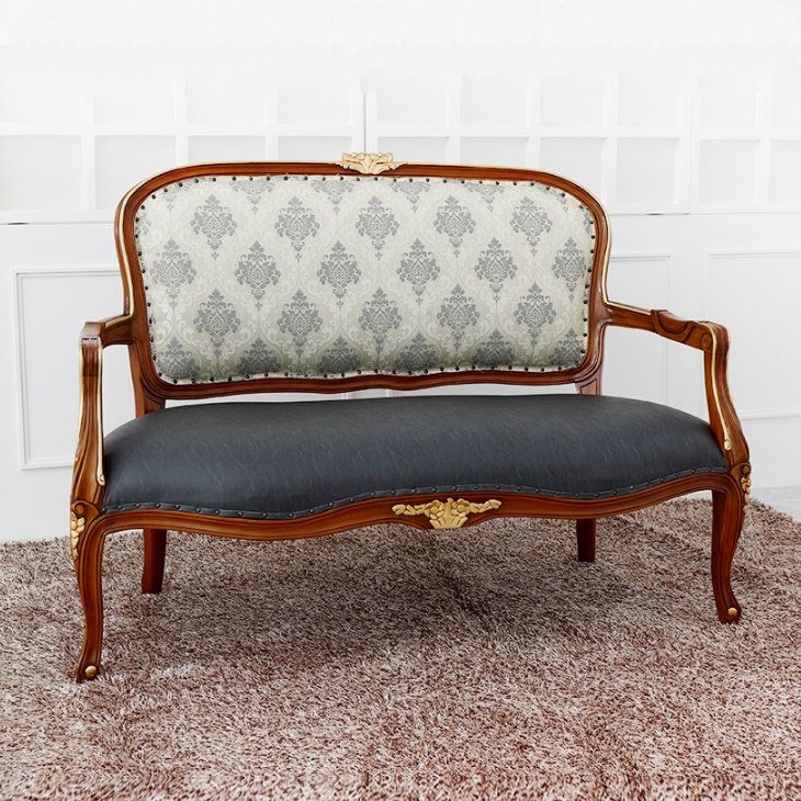 2인용 엔틱 쇼파 예식장 쇼파 넓은 명품 쇼파 고급 소파