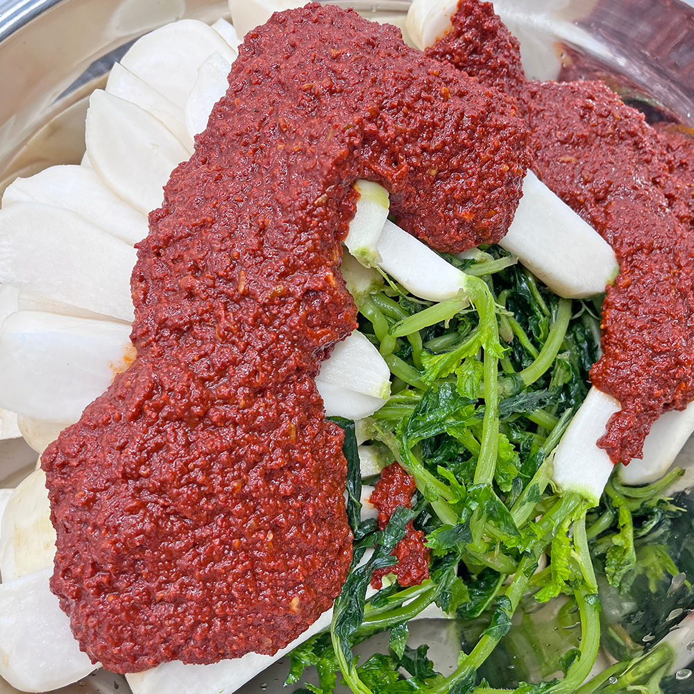 국산 무로 담근 아삭한 수제김치 알타리김치 2kg - 상세 이미지 3