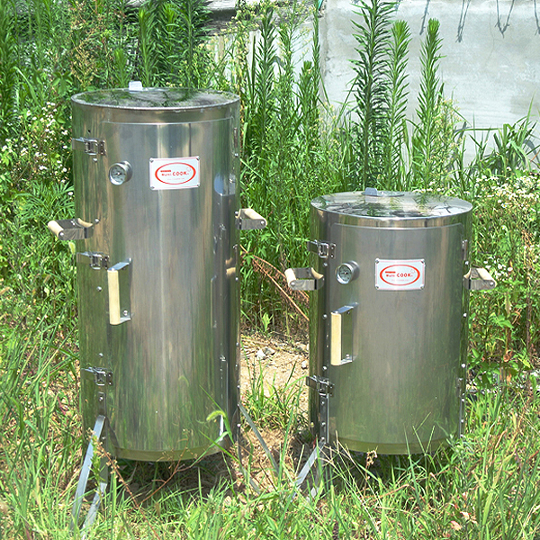 뉴테크캠쿡 통돼지바베큐 특대형훈제그릴 가스그릴 훈연기 멀티쿡 N-200