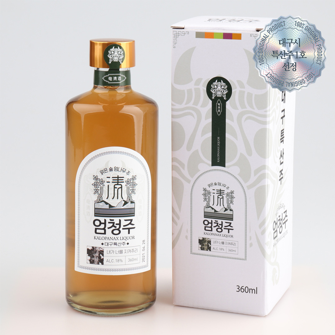 전통 프리미엄 18도 증류식 소주 전통주 360ml 엄청주 - 상품 이미지