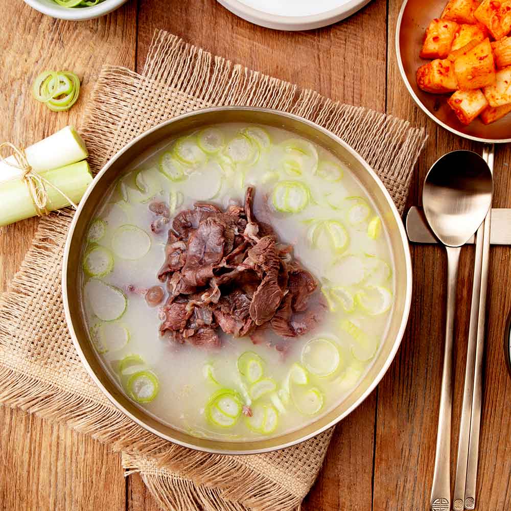 [부산 조옥규곰탕] 가마솥 수제 한우곰탕 고기듬뿍, 550g, 2개 - 상세 이미지 2