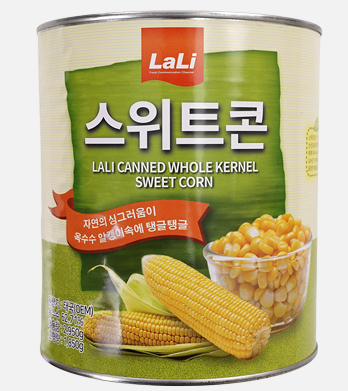 랜덤 태국 스위트콘 2.95kg 3kg 옥수수캔 콘통조림 대용량