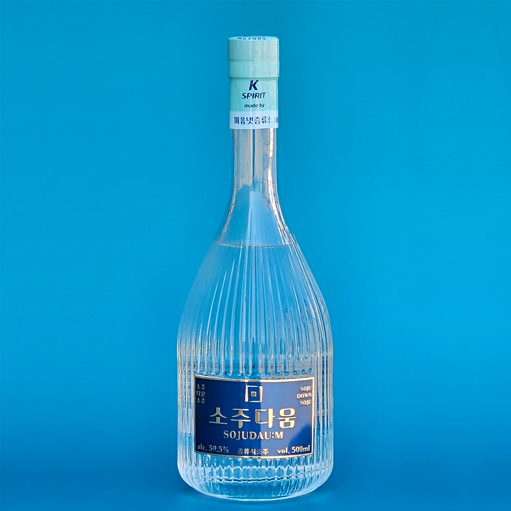 소주랩소디 출연 미음넷증류소 소주다움 59.5% 500ml 프리미엄 증류식소주 1병 - 상세 이미지 5