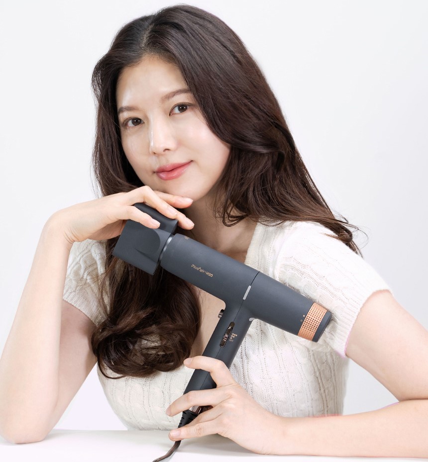 플러스에어 헤어 드라이기 가벼운 전문가용 호텔용 미용실 드라이어 H20 에어컬 이미지 3