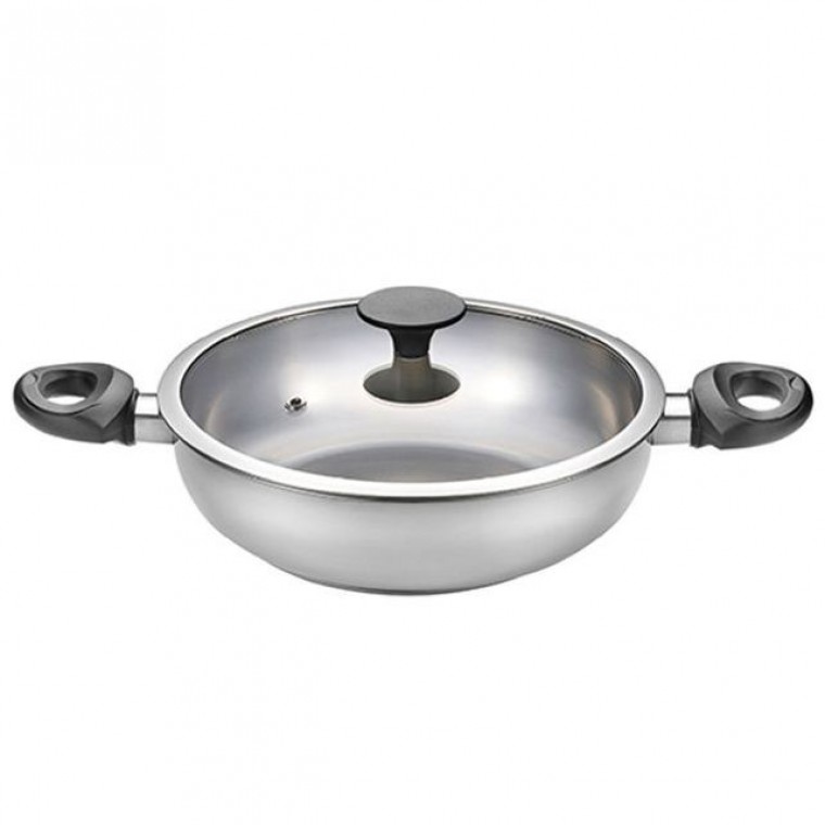풍년 인덕션 전골 냄비 볶음 찌게 웍 양수 4L - 상품 이미지