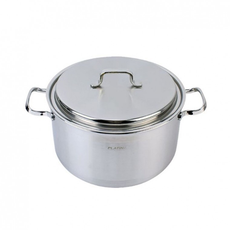 키친플라워 곰솥 인덕션 냄비 들통 찜솥 통3중 28cm - 상품 이미지