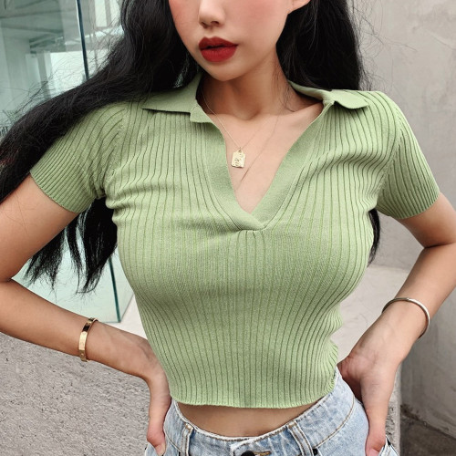 탑텐 여성 텐셀 스판 반팔 티 147829 MSC2TS2005 147829 이미지 6