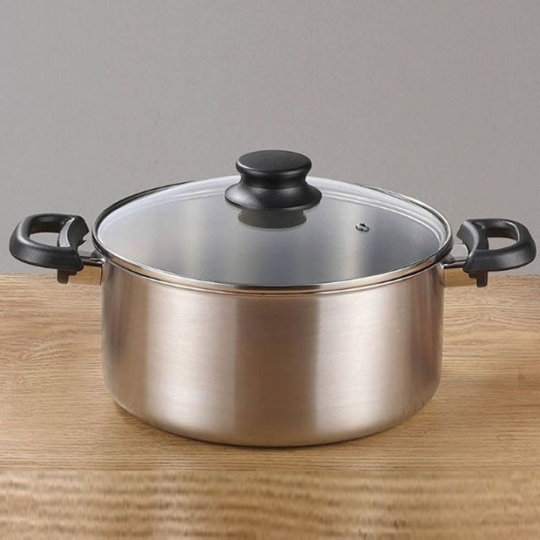 풍년 인덕션 냄비 찌게 라면 양수 스텐 3중 24cm - 상품 이미지