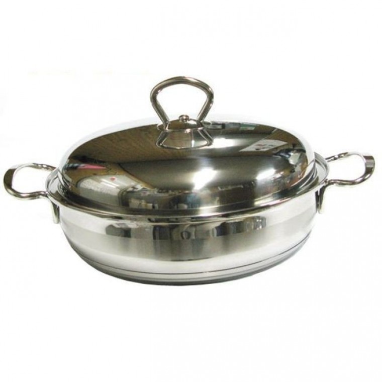 키친플라워 전골냄비 인덕션냄비 찌게냄비 양수 24cm - 상품 이미지