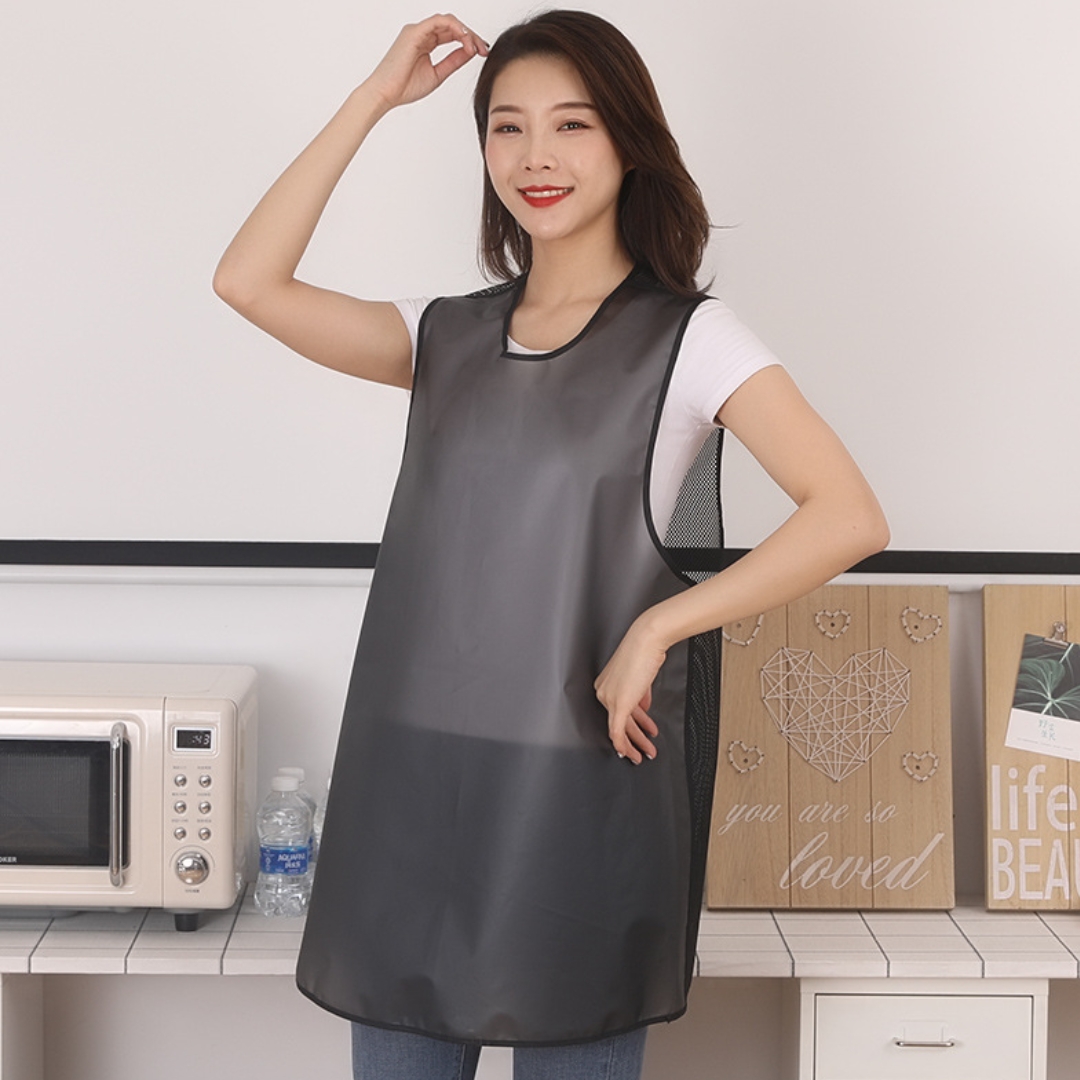 미용실앞치마 여름 주방 미용 업소용 방수앞치마 - 상세 이미지 2