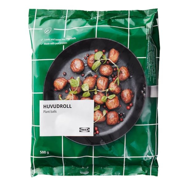 이케아 HUVUDROLL 후부드롤 플랜트볼 냉동 500g 204.835.92 : koollookstore