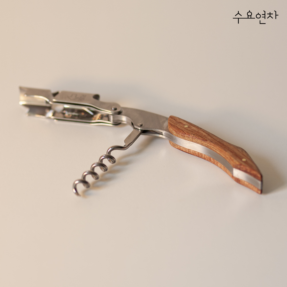 고급 원목 와인 오프너 전문가용 병 따개 - 상세 이미지 2
