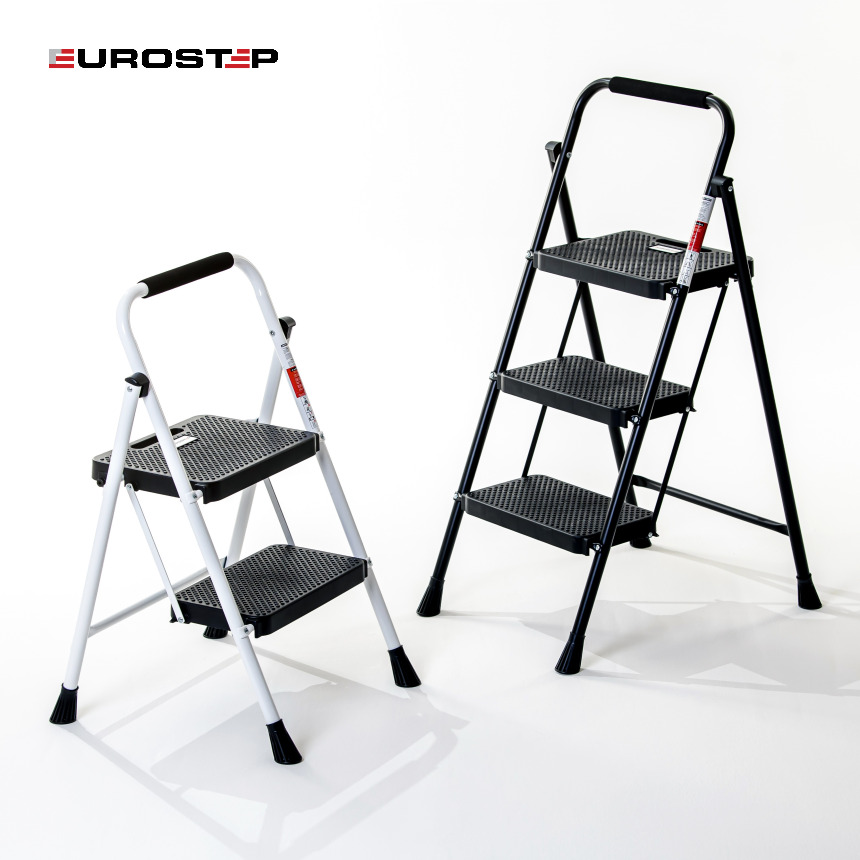 가정용 사다리 미니 주방 세차 안전 접이식 2단 이미지 4
