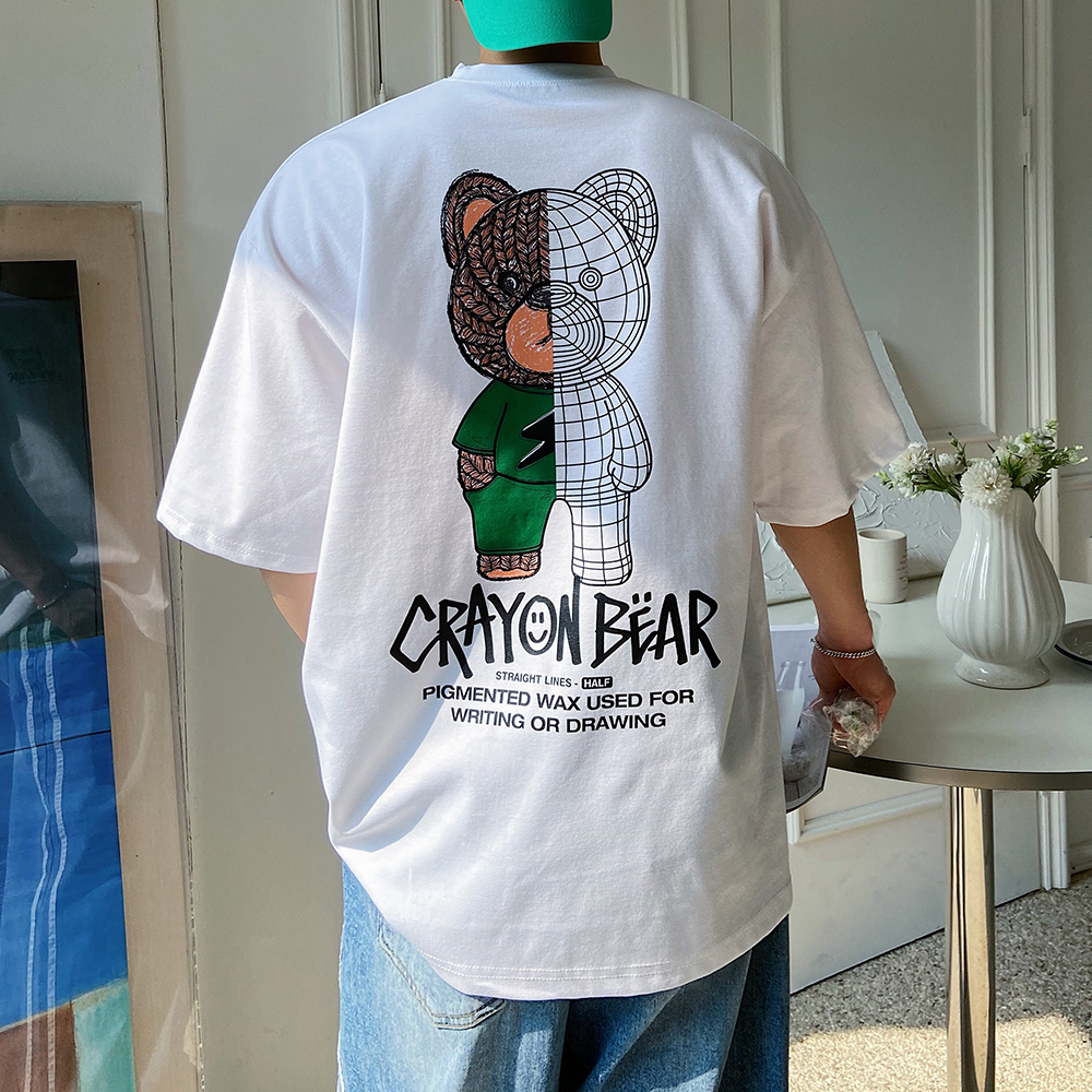 1+1 안비치는흰티 쿨티셔츠 - 상세 이미지 5