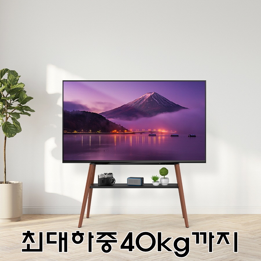 이젤형 TV 스탠드 삼성 LG호환 대형 벽면밀착형 티비다리 177cm(70인치) - 상세 이미지 3