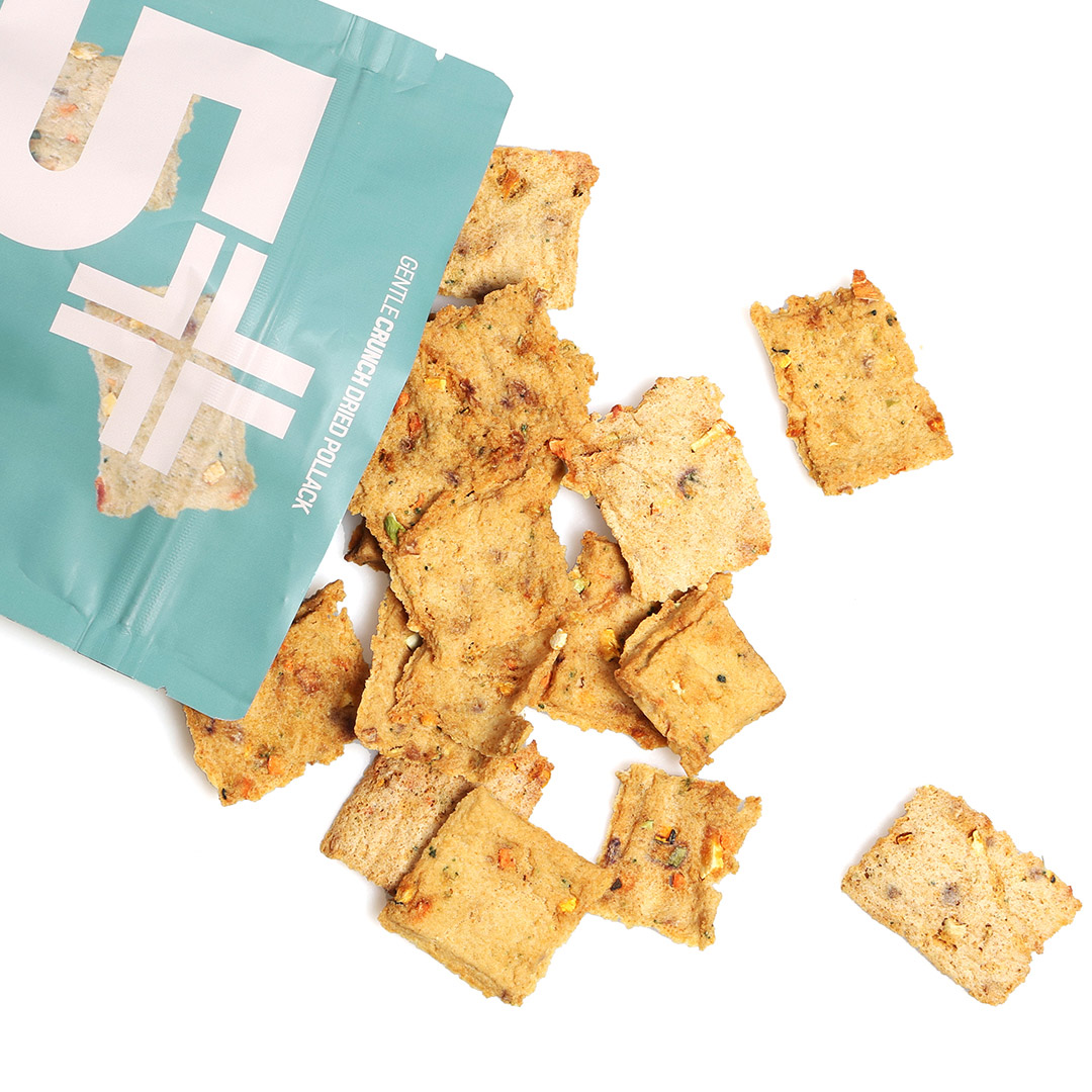 강아지 동결건조크런치 간식  젠틀크런치3종 (닭고기+북어+오리) 300g 이미지 6