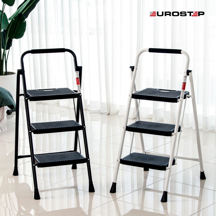 가정용 사다리 미니 주방 세차 안전 접이식 2단 이미지 3