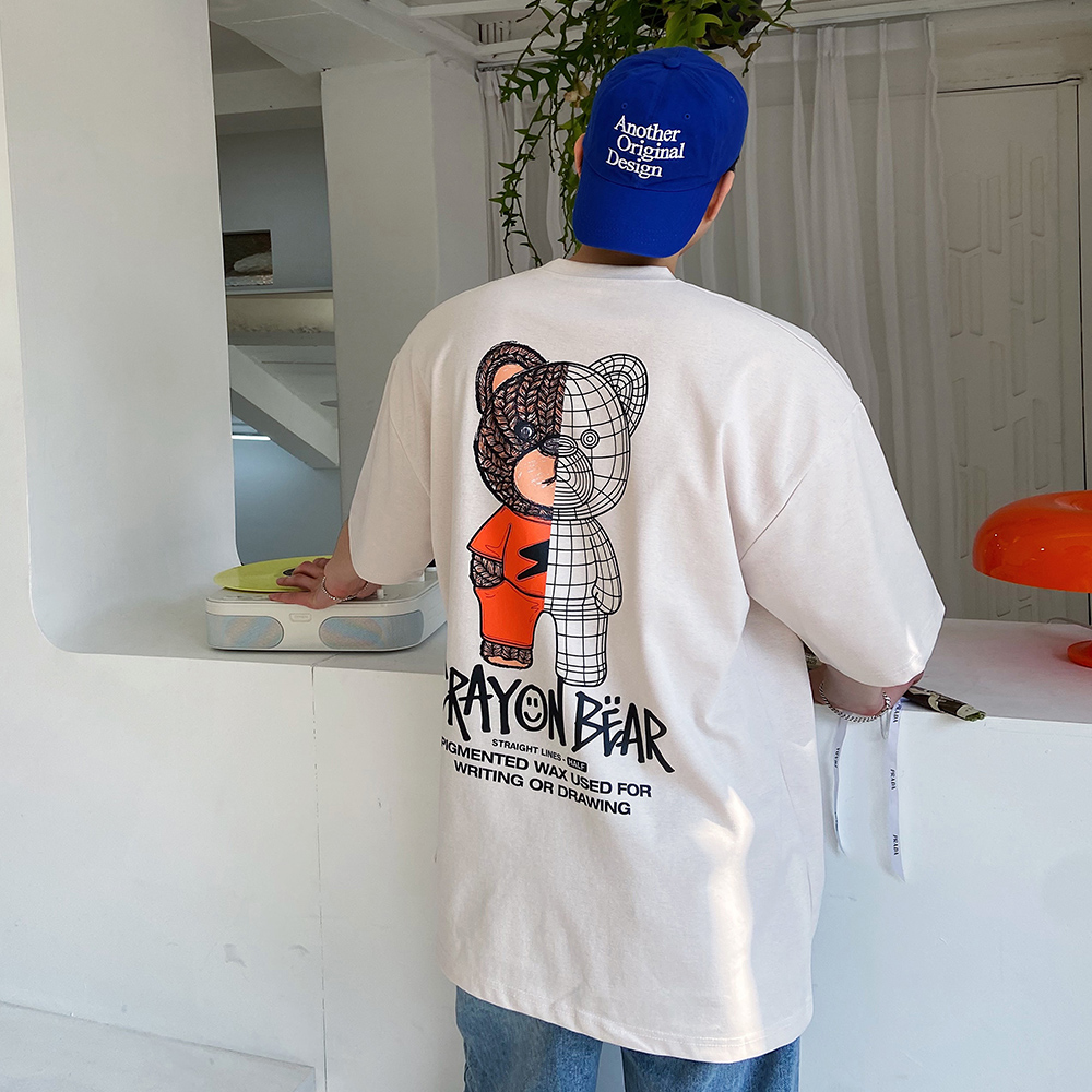 1+1 안비치는흰티 쿨티셔츠 - 상세 이미지 3