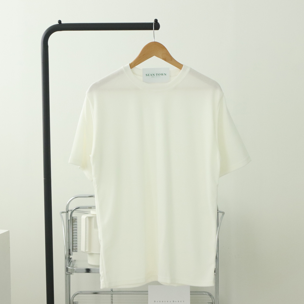 1+1 남자반팔티 구김없는 여름 머슬핏반팔 - 상세 이미지 3