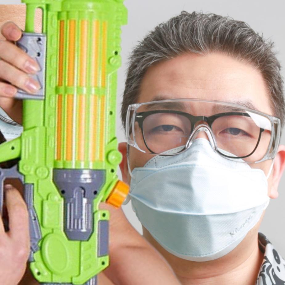 워터밤준비물 스포츠 보안경 얼굴보호안경 전면보안경 - 상품 이미지